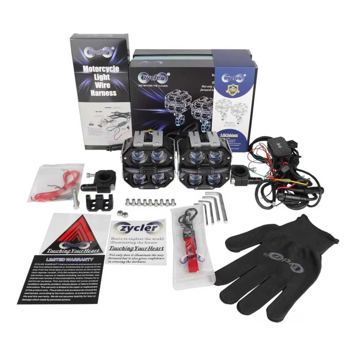 ZYCLER P-119 Premium Multi-Lens Fog Light Kit