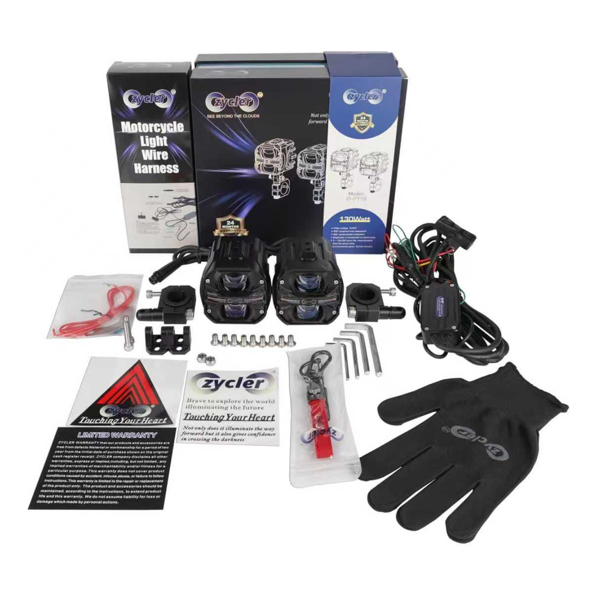 ZYCLER P-120 Premium Touring Fog Light Kit